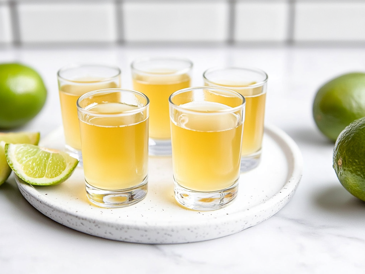 Green Tea Shots Recipe: A Vibrant Cocktail Choice!