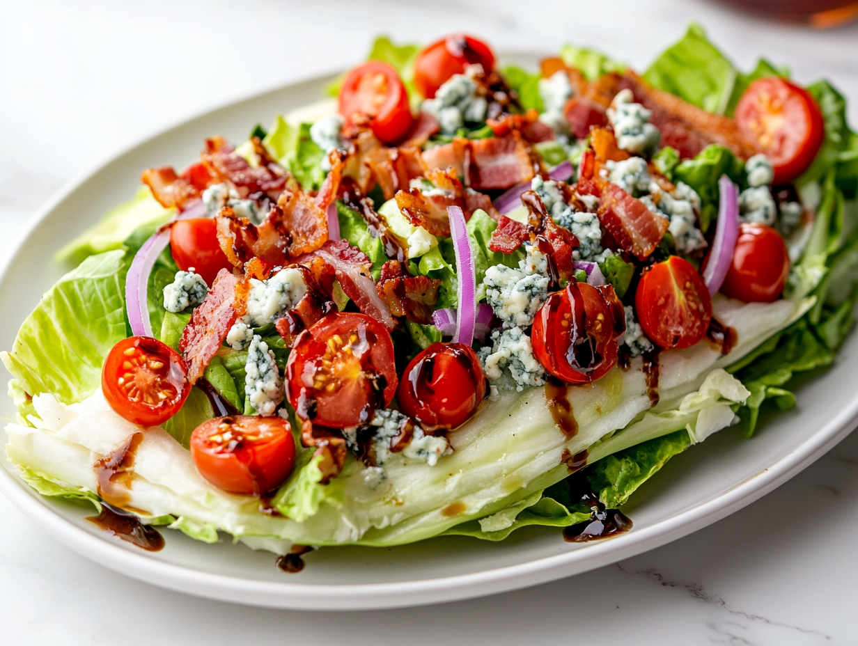 Outback Blue Wedge Salad (Creamy Dreamy Delight)