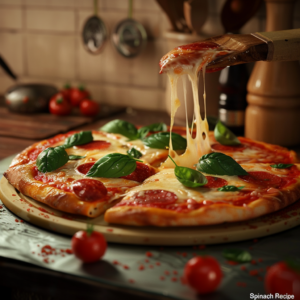 Spinach Pizza Recipe