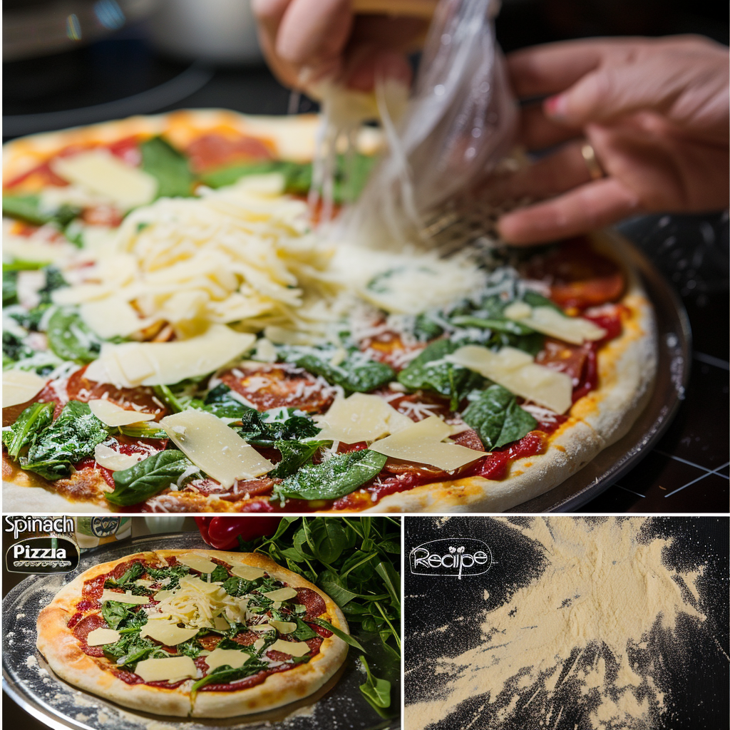 Spinach Pizza Recipe