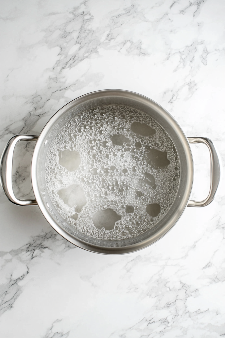 Bring a large pot of salted water to a boil.