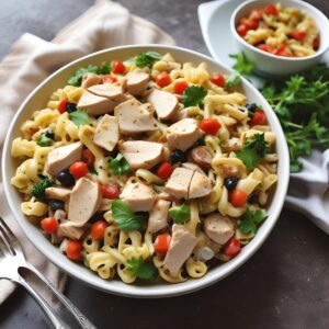 Chicken Casar Pasta Salad Recipe