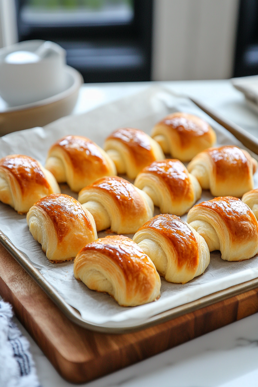 Allow the rolls to cool
