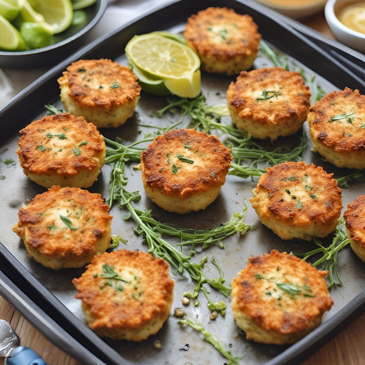 Crab Cakes in the Oven Recipe: Quick and Tasty Seafood Treat! - The