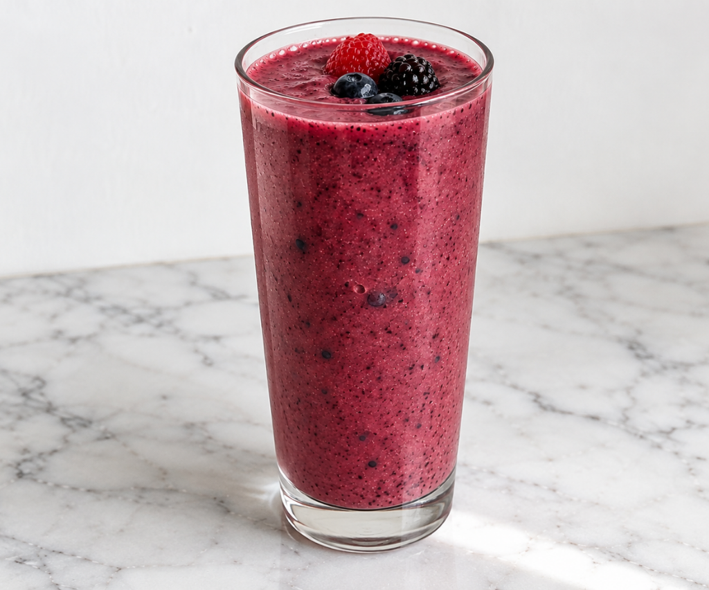 Mixed Berry Smoothie Recipe