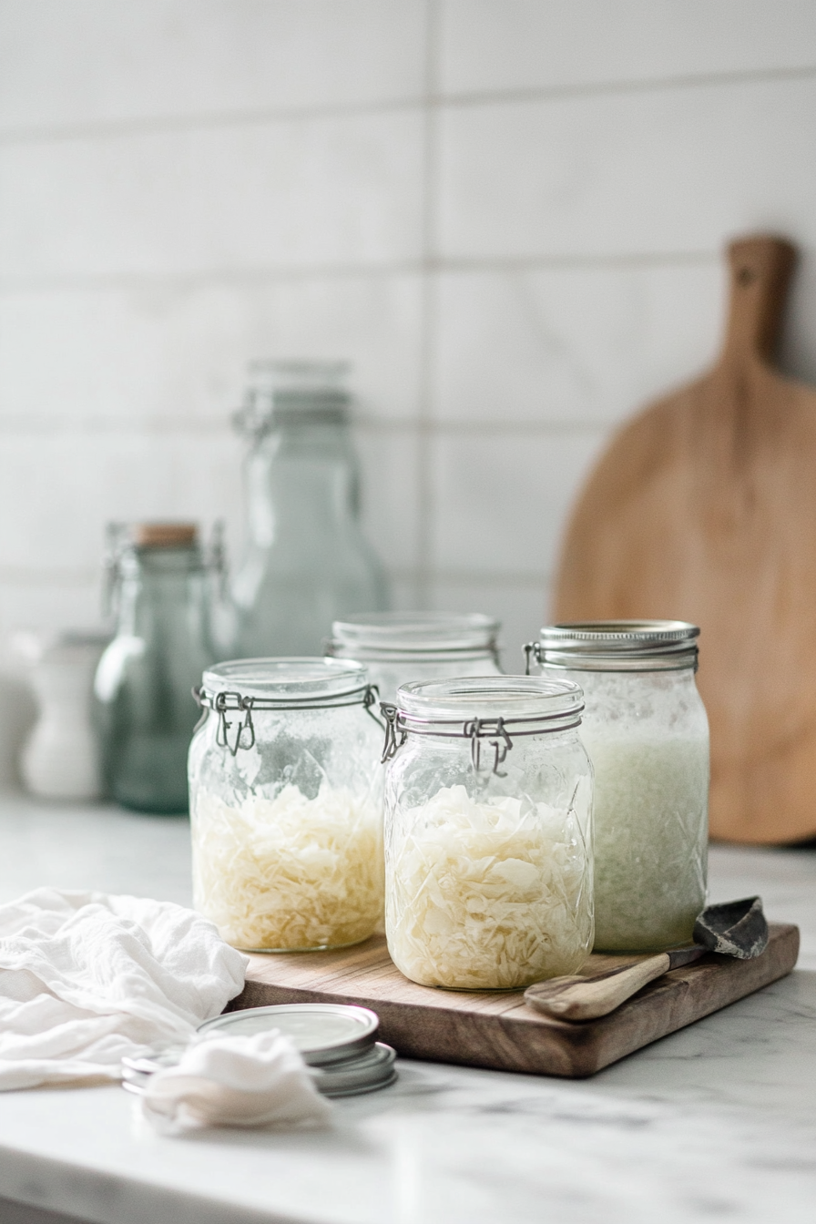 Sterilize jars and equipment