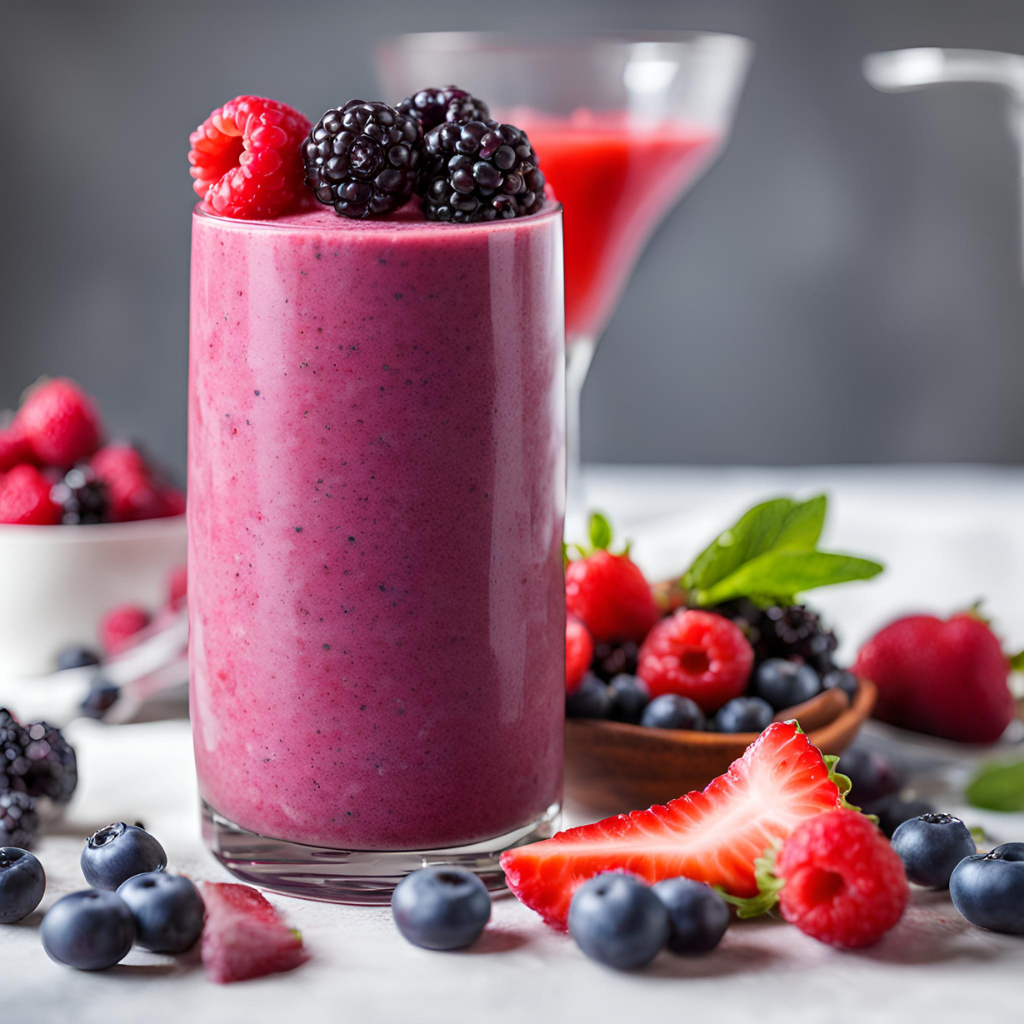 Mixed Berry Smoothie Recipe Refreshing Summer Treat The Fresh Man Cook