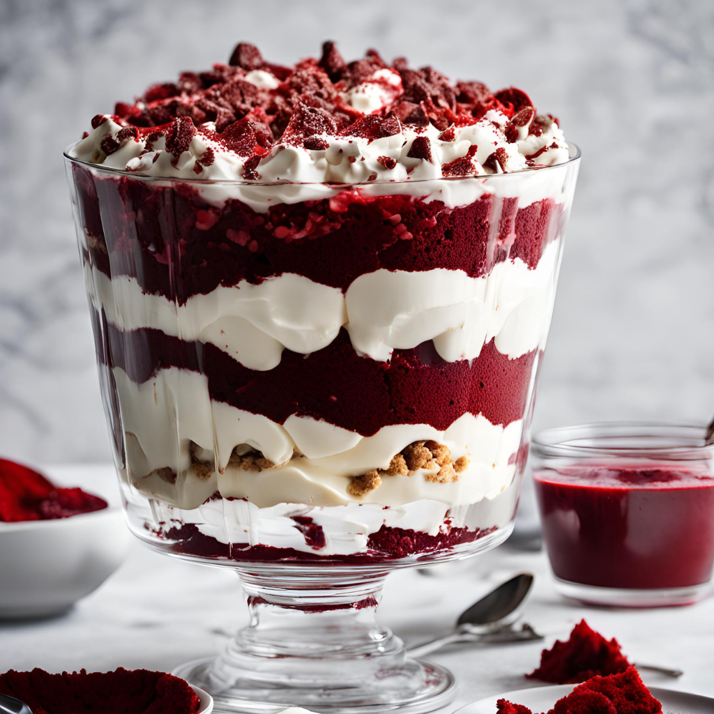 red velvet trifle