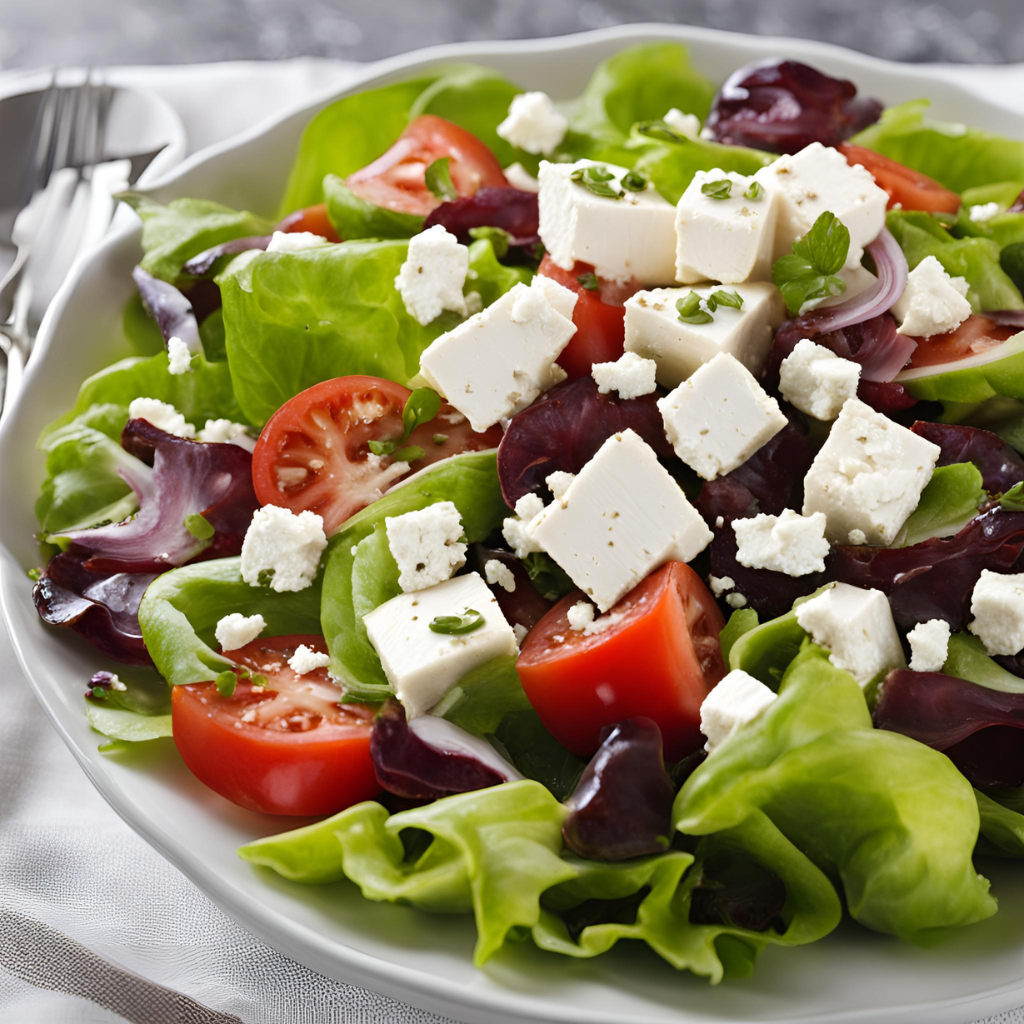 salad with feta cheese