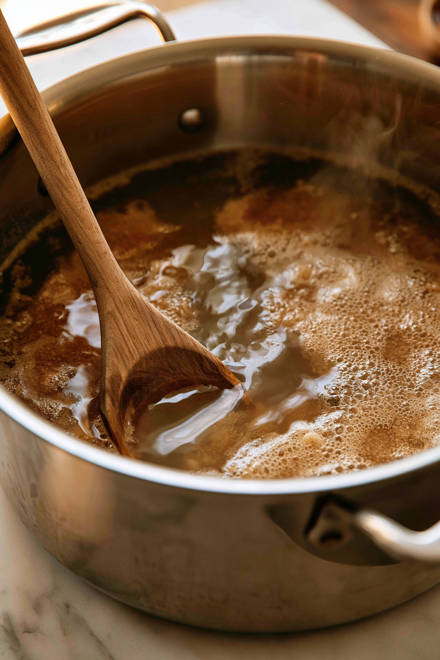 In a large stockpot, combine all brine ingredients. Heat over medium until the sugar dissolves completely
