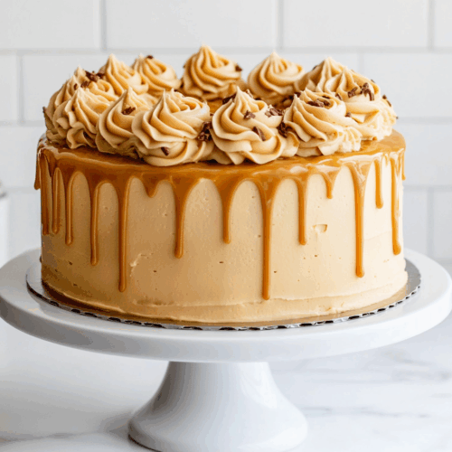 Salted Caramel Cake: Sweet And Savory Bliss!