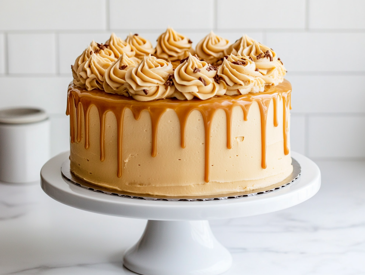 Salted Caramel Cake: Sweet And Savory Bliss!