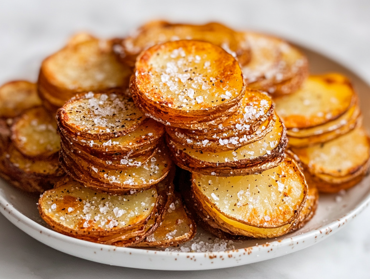 Thousand Layer Potatoes: Golden Crispy Potato Stacks!