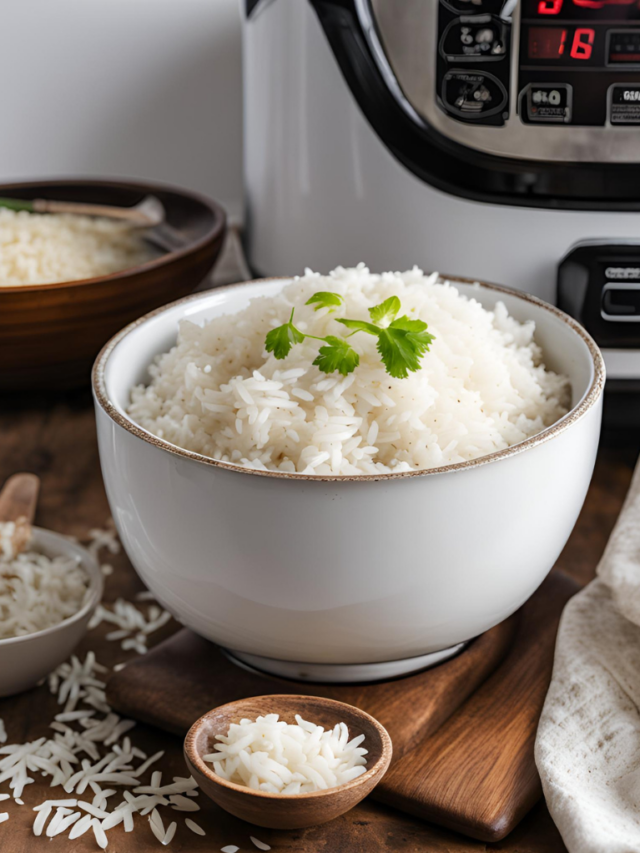 Coconut Rice In A Rice Cooker Fluffy Rice Made Easy! The Fresh Man cook