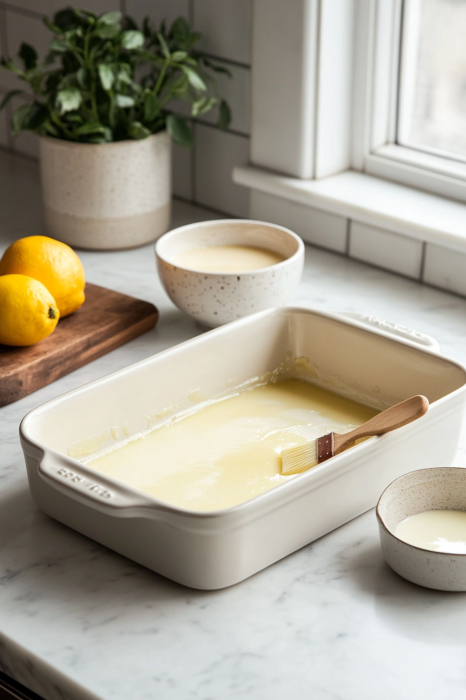 Prepare a 9x13 baking dish