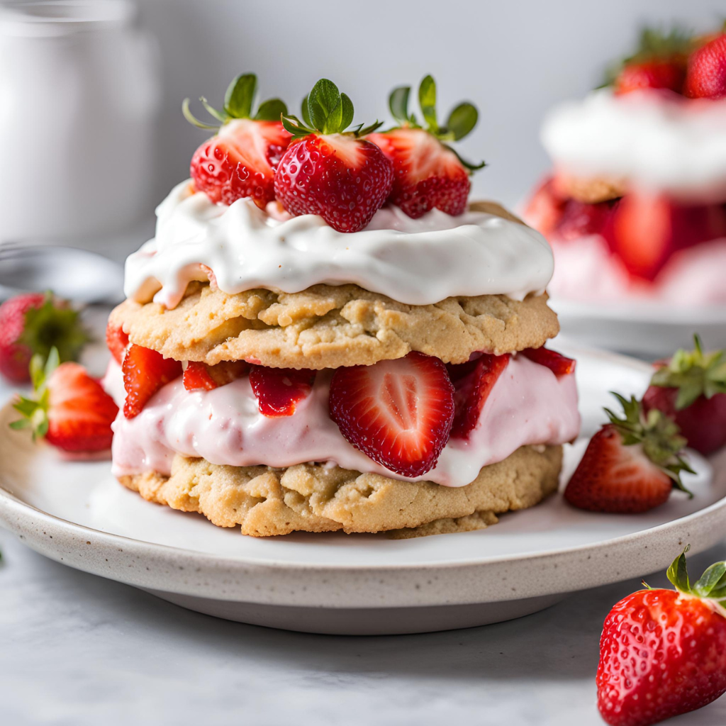 vegan strawberry shortcake