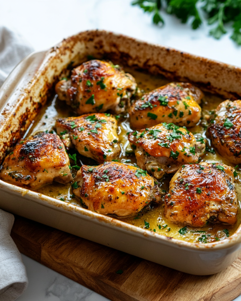 Garlic Butter Baked Chicken