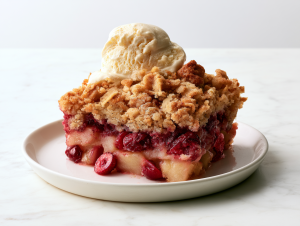 Pear Cranberry Crumble Recipe