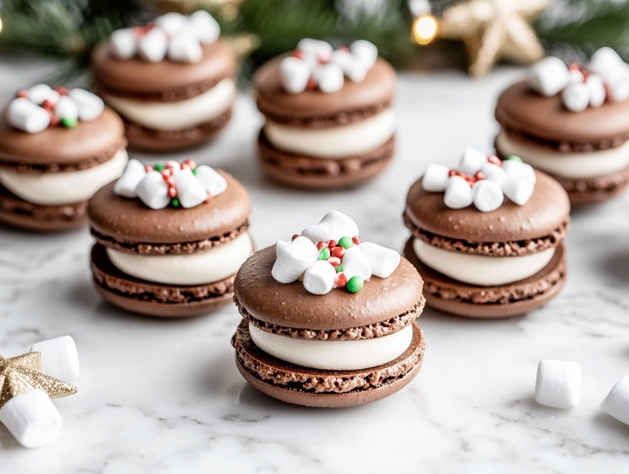 Hot Chocolate Macaron Recipe