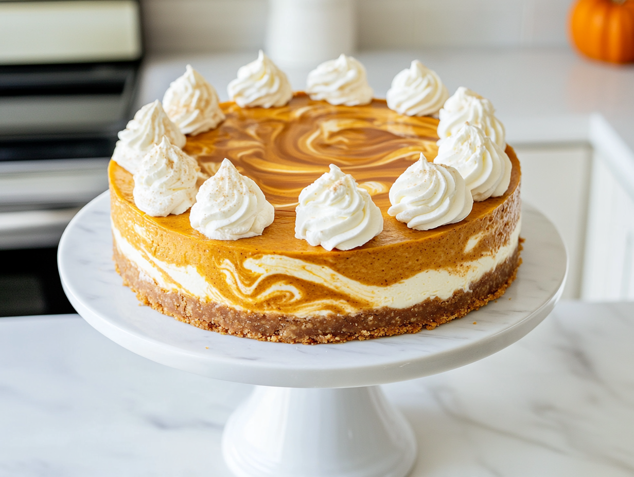 Turn off the oven, let the cheesecake rest inside for 30 minutes, then cool with the oven door cracked for 1 hour