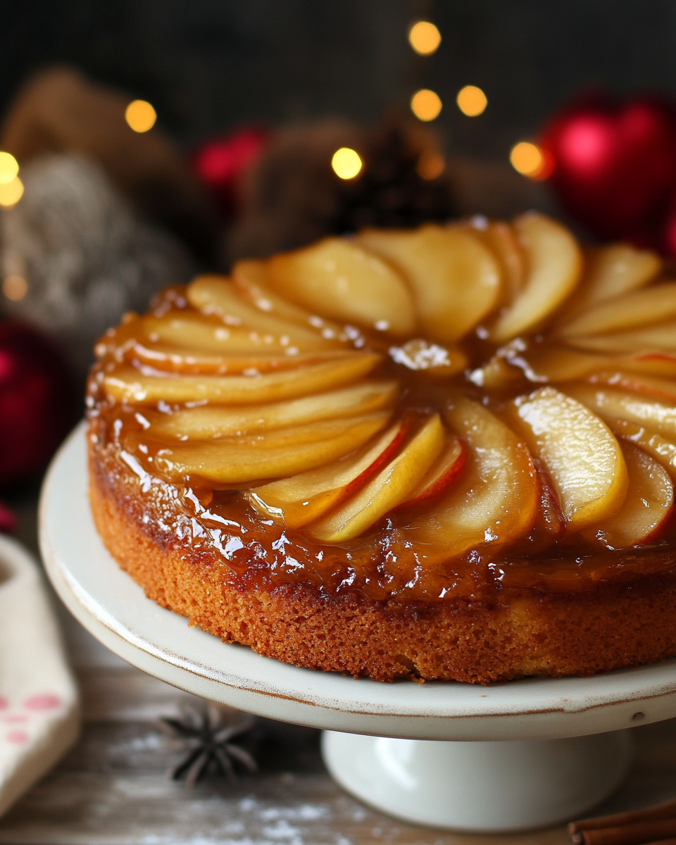 Apple Upside-Down Cake