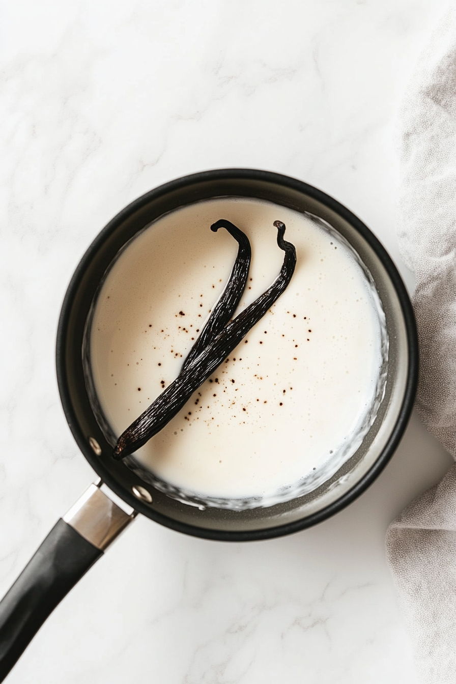 Adding Vanilla Pod and Seeds