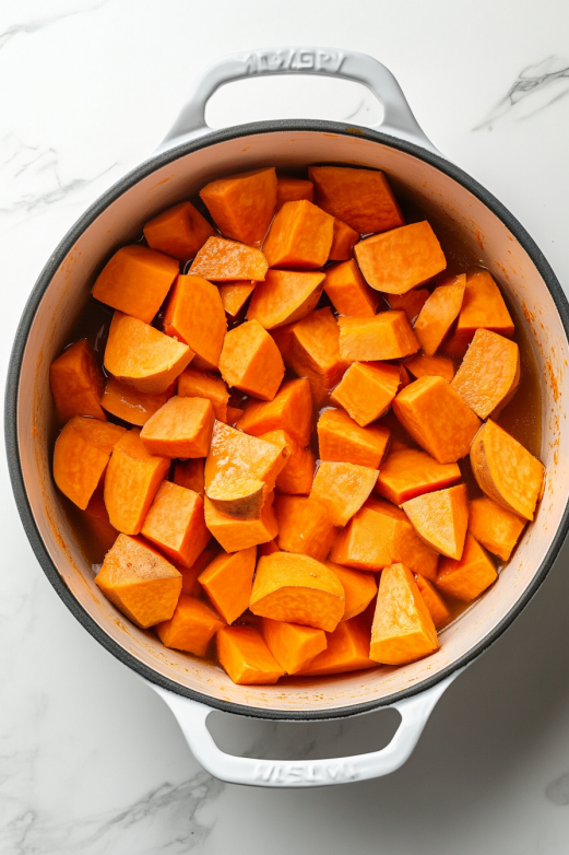 Boil Sweet Potatoes