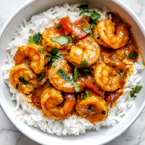 Easy One Pan Coconut Curry Shrimp