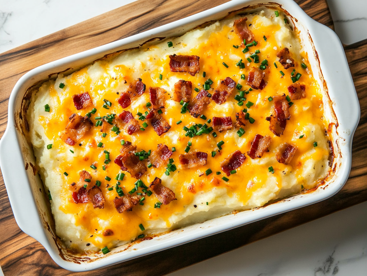 Twice Baked Potato Casserole Recipe