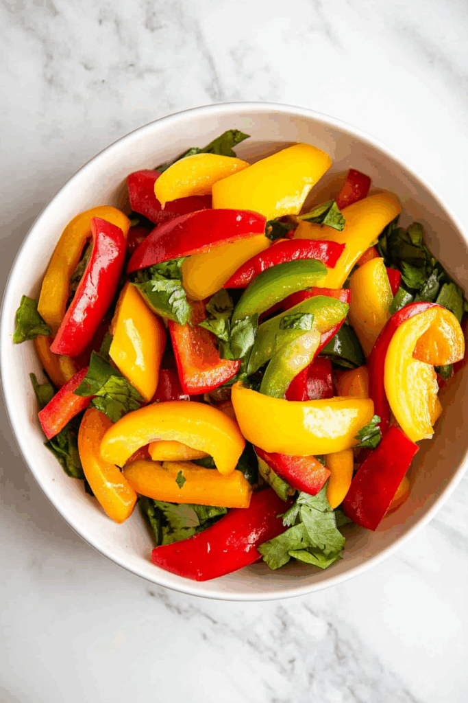 Bell Pepper Salad Recipe