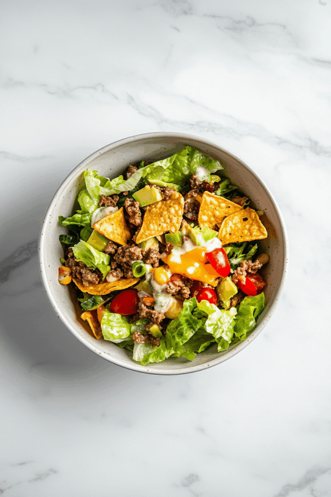Frito Taco Salad Recipe: Crunchy and Flavorful!