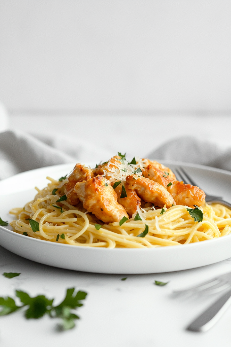 Serve hot with fresh parmesan on top.
