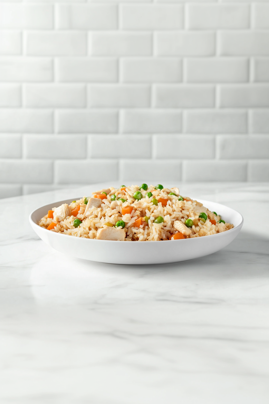 Quick & Healthy Chicken Fried Rice Recipe!