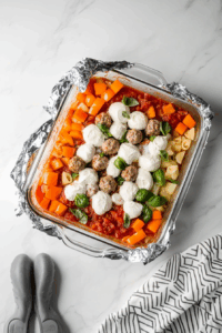 Cover tightly with foil and bake for 35 minutes.