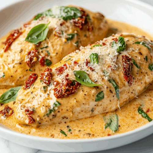 Easy Crockpot Marry Me Chicken Recipe!