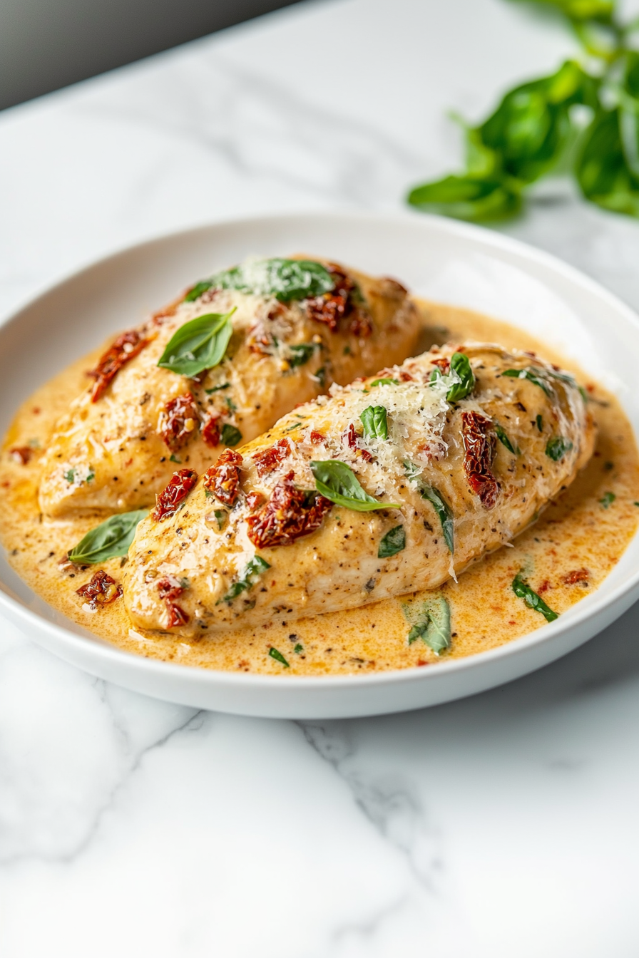 Easy Crockpot Marry Me Chicken Recipe!