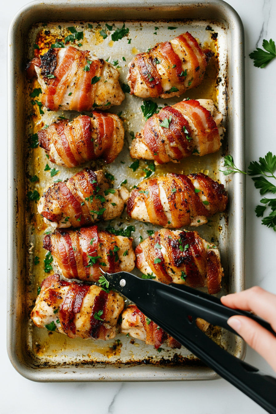 Garnishing with Parsley