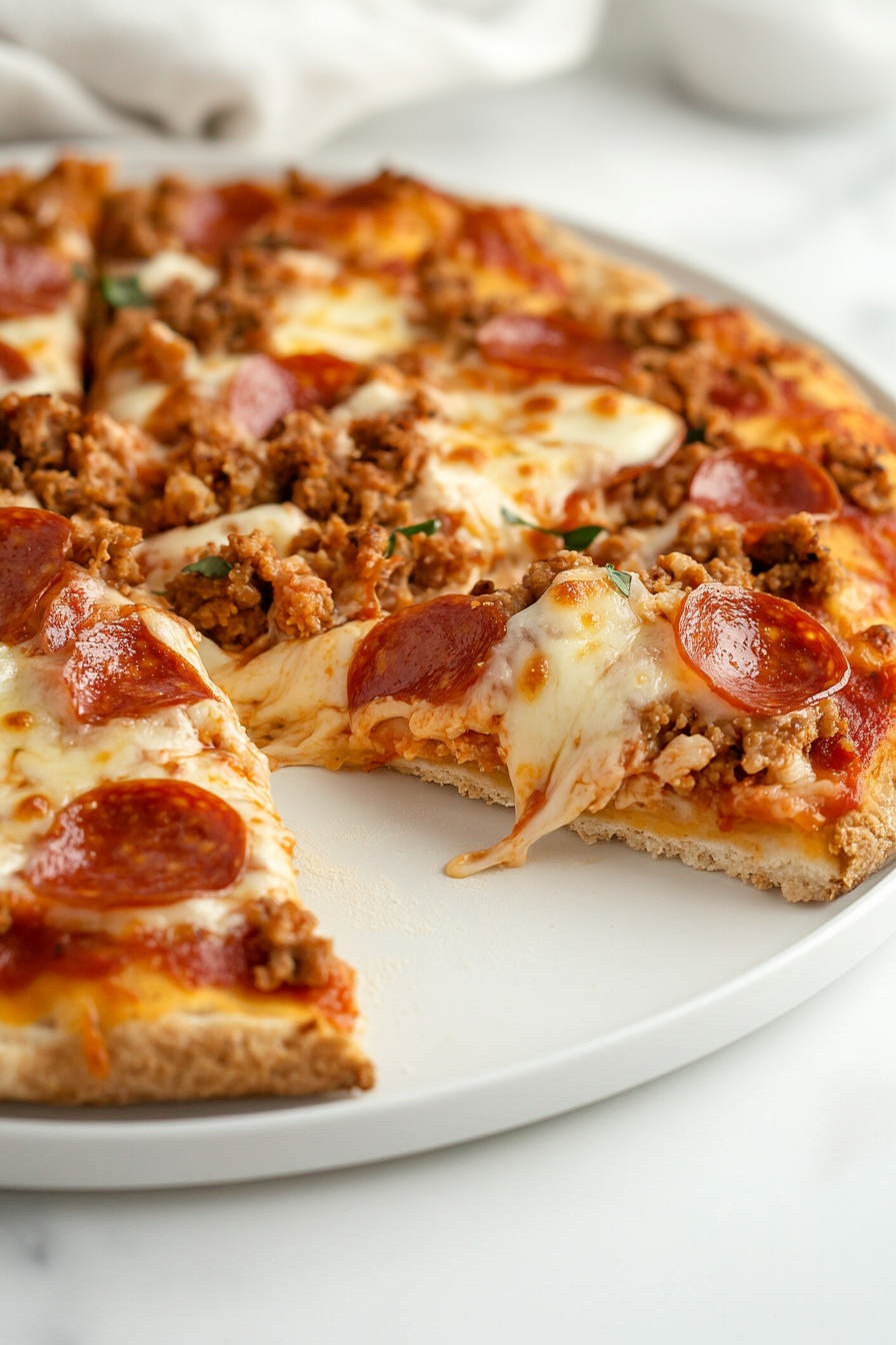 Ground Chicken Pizza Crust Recipe
