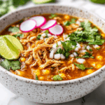 Quick & Comforting Chicken Pozole Recipe!