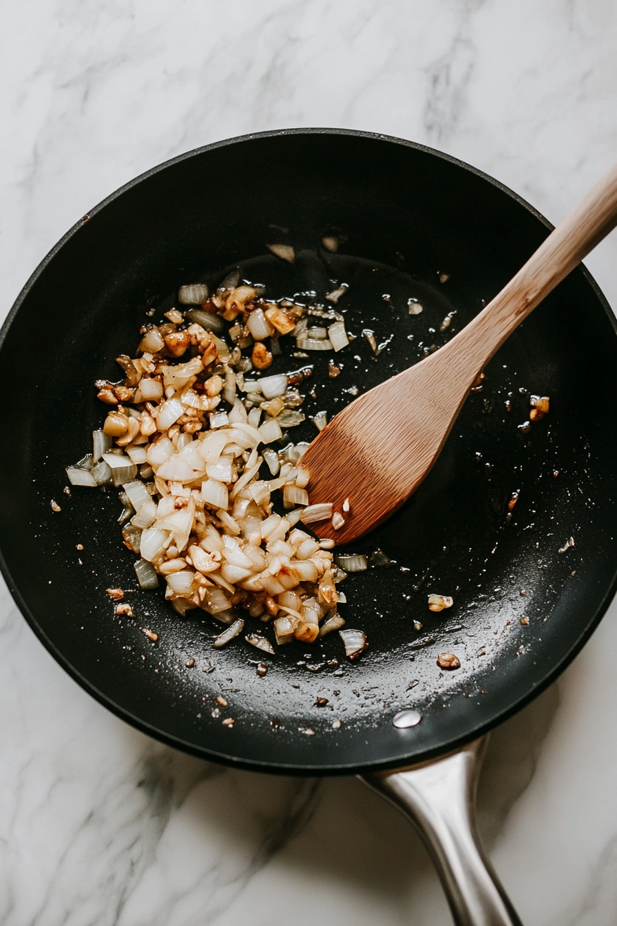 Sautéing Onions and Garlic