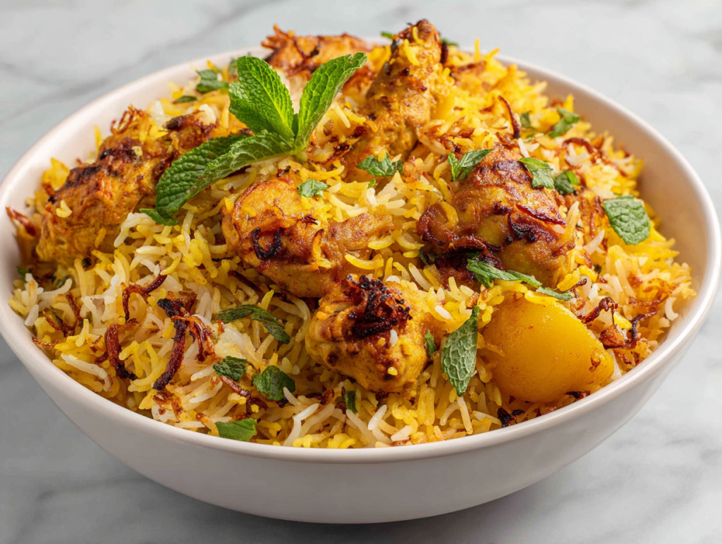 Authentic Chicken Biryani Recipe at Home!