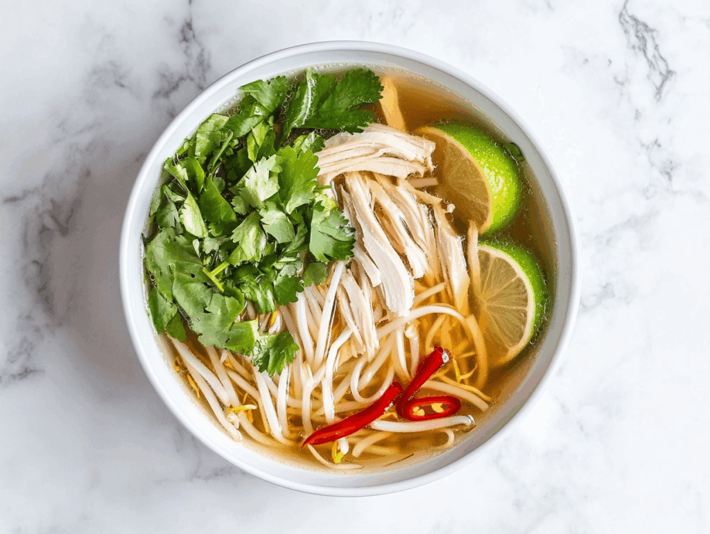 Authentic Chicken Pho Soup Recipe!