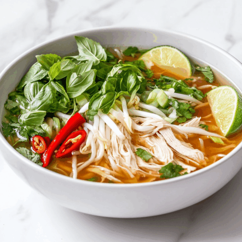Authentic Chicken Pho Soup Recipe!