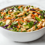 Authentic Sesame Chicken Salad Recipe in 20 Mins!