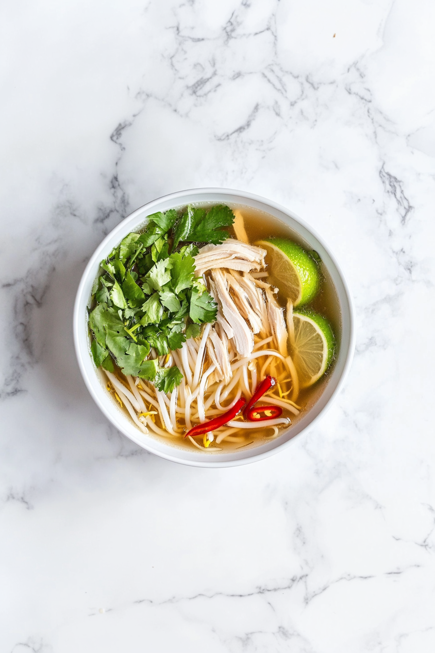 Authentic Chicken Pho Soup Recipe!