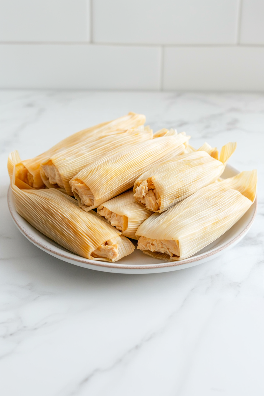 Delicious Chicken Tamales Recipe Step by Step!