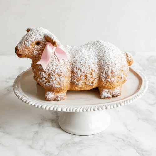 Easy Lamb Cake Mold Recipe!