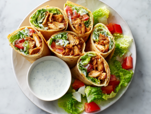 Firecracker Chicken Wraps in 25 Minutes!