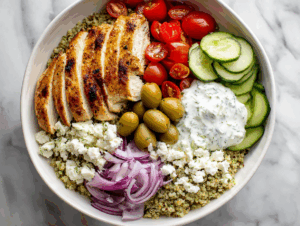 Fresh & Healthy Chicken Tzatziki Recipe!