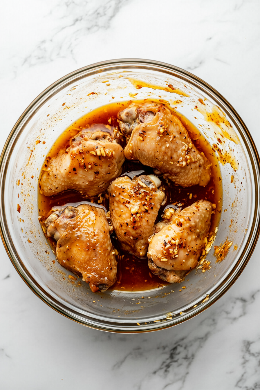 Add the chicken to the marinade and let it sit for at least 30 minutes (or overnight for best flavor).